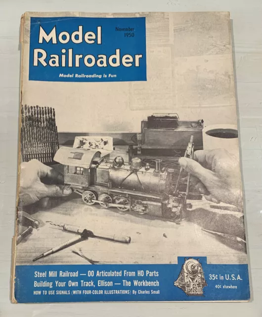 Model Railroader Magazine  June 1950 Vintage Toy Train Railroad Hobby