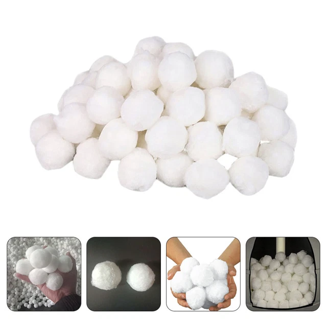 2 paquetes bolas de limpieza de piscina bolas de filtro piscina bolas de filtro bolas de fibra