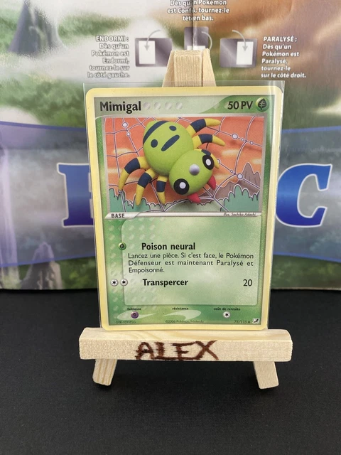 Carte Pokemon Mimigal 75/115 / Bloc EX Forces Cachées / Bon État FR