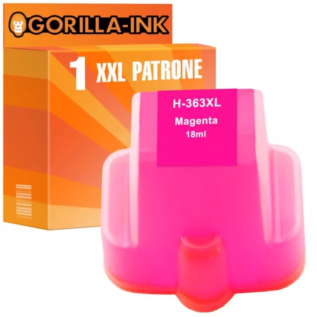 1 Patrone XXL für HP 363 Magenta Photosmart 3108 3110 3110 V 3110 XI 3210 3310