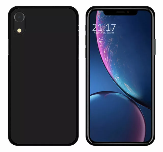 Funda Para Iphone Xr 6.1" Silicona Suave Flexible Carcasa Matte Case Trasera