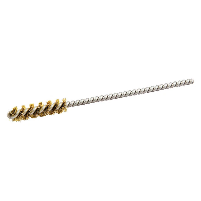NORTON 66252839081 Single Spiral Tube Brush,1/4 dia.