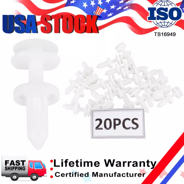 20PC DOOR TRIM PANEL PUSH TYPE RETAINER CLIP for 15960325 GM TRUCK CHEVROLET GMC