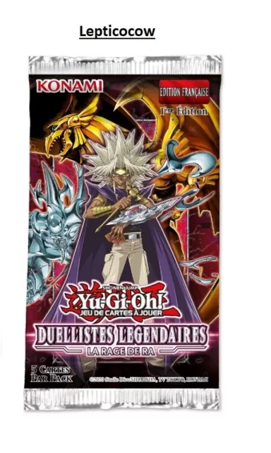 Yu-Gi-Oh! Booster Duellistes Légendaires : La rage de RA LED7-FR