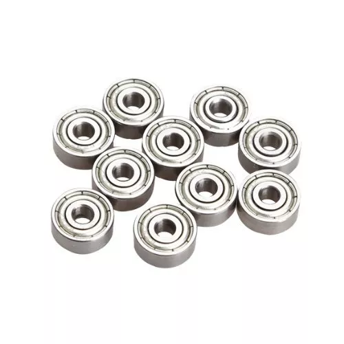 10PCS 623ZZ 3x10x4mm Bearing Miniature Ball Shielded Radial Bearings Silver  k9