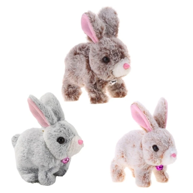 INTERACTIVE MOVEABLE RABBIT Toy Barking & Walking Rabbit Toy Kids ...