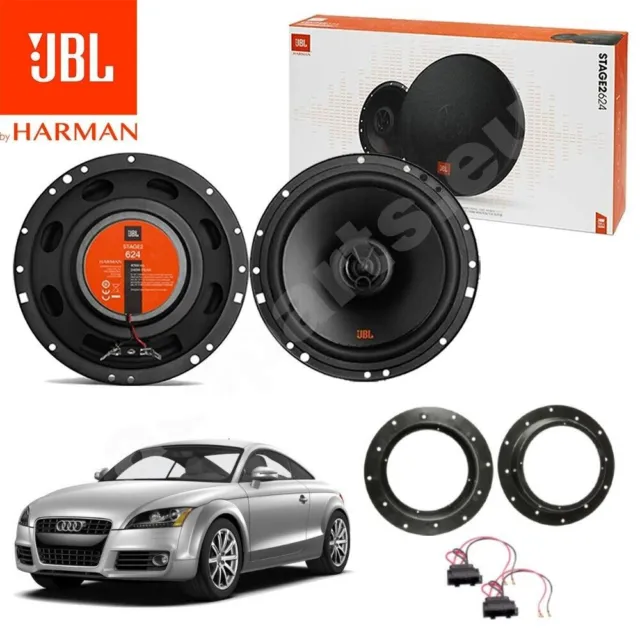 Set 2 Haut Parleur Haut-Parleurs JBL Avant Stage2 624 pour Audi Tt (8J) 240W