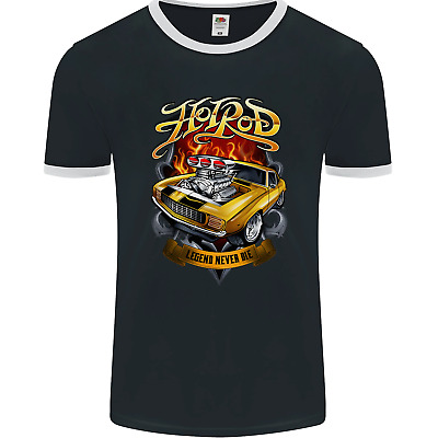 Maglietta da uomo Hotrod Legend Hot Rod Dragster auto fotol