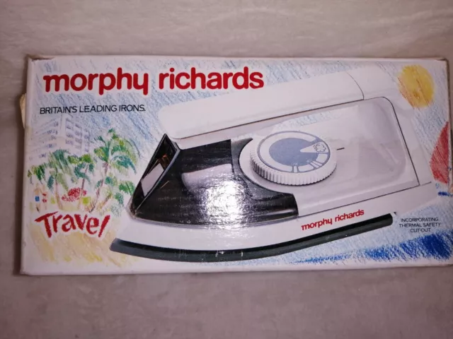 Morphy Richards Steam Iron Dual Voltage Travel Iron Model 41410 UK Plug