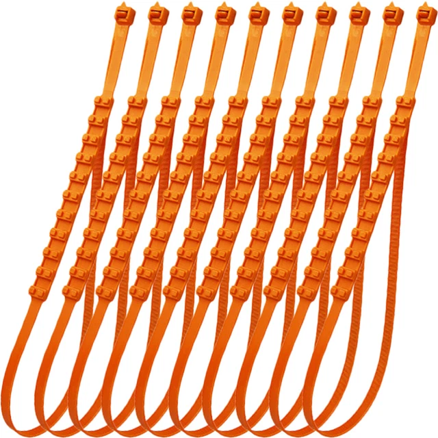 10 pz Cinturino in plastica catena da neve catene per pneumatici meteo neve pioggia esterna