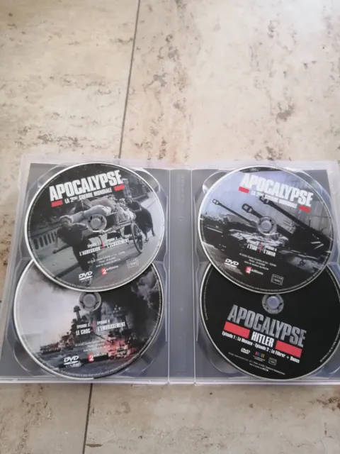 lot DVD coffret Apocalypse Hitler / 2nde guerre mondiale militaria ww2 COMPLET 2