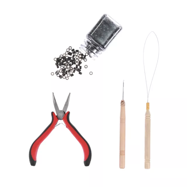 Hair Extension Tool Professional Hairdressing Kit with Hook