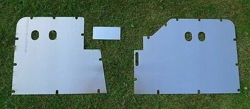 Land Rover 80 Sol Plaquettes Panneaux 3mm Série 1 300878 301174 300875 301170