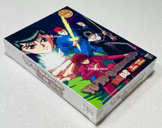 Anime DVD Yu Yu Hakusho Episode 1-112 End English Dubbed Expedite