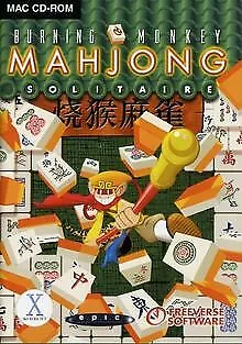 Burning Monkey Mahjong by Runesoft | Game | condition very good
