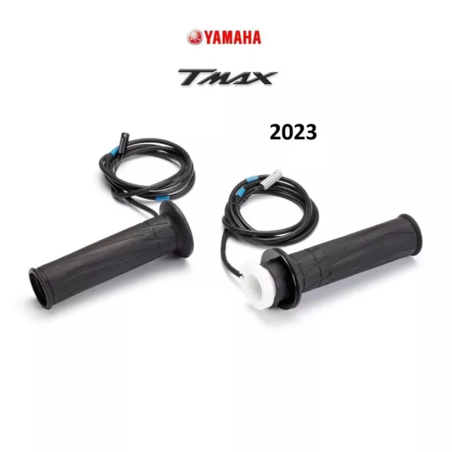 MANIGLIE RISCALDANTI ORIGINALI Yamaha T-Max 560 dal 2022 OEM heat grips  BBV-829A EUR 228,00 - PicClick IT