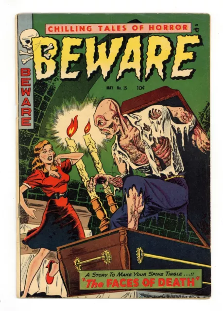 Beware #3 VG- 3.5 1953
