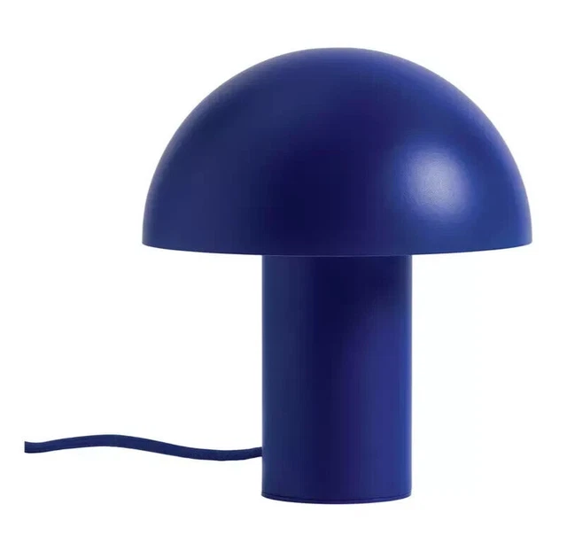 HABITAT TABLE LAMP Blue Ngami Mushroom 6W IP20 Aluminium LED Touch