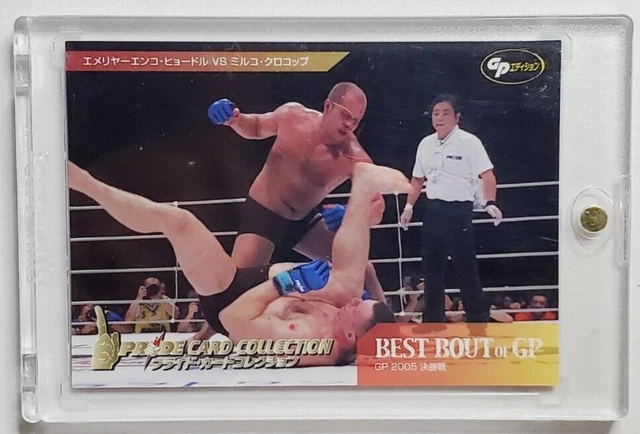 2006 DSE Pride FC #77 Fedor Emelianenko / Mirko Cro Cop Rookie Card RC UFC MMA 2006 DSE Pride FC #77 Fedor Emelianenko / Mirko Cro Cop Rookie Card RC UFC MMA