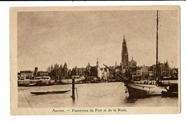 CPA-Carte postale-Belgique-Antwerpen-Panorama du Port et de la Rade-VM2719