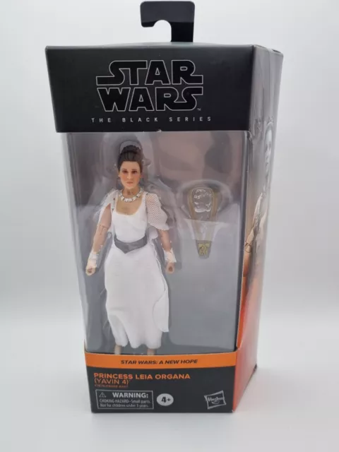 Star Wars Black Series Princess Leia Organa Yavin 4 Action Figur BIB Hasbro