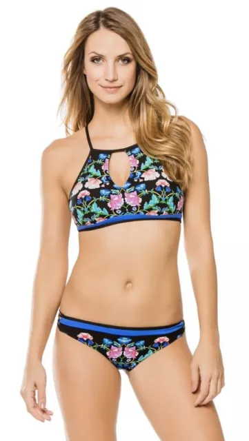 NWT $164 Sz M Nanette Lepore Damask Floral Stargazer Top & Charmer Bottom