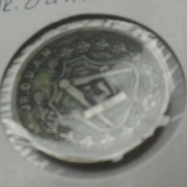 JR O.U.A.M. Member of Council No Masonic Jr Order United American Mechanics Coin