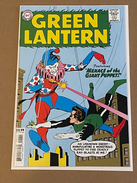 Green Lantern #1 Facsimile Edition DC Comics 2020 NM Reprint