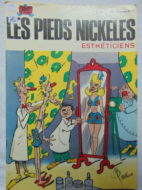 les pieds nickelés estheticiens  n° 70 eo 1971