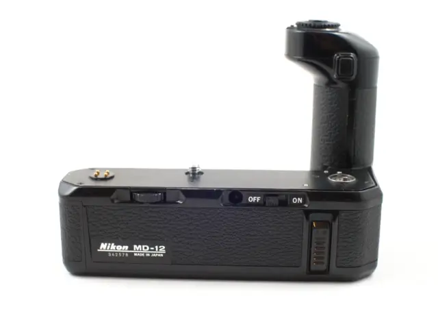 Unidad de motor Nikon MD-12 MD12 para FM FM2 FM3 FE FE2 FA. Cámara probada. Vendedor de EE. UU.