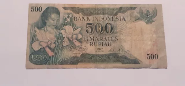 Indonesien, 500 Rupiah 1977