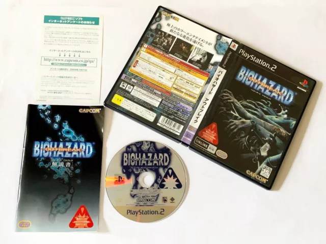 PS2 Biohazard Out Break Resident Evil Outbreak Playstation Capcom GAME JAPAN JPN