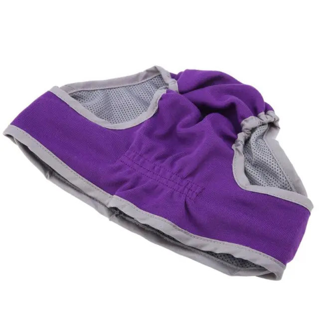 Pantalones de protección lavables reutilizables para hembra perro XL púrpura