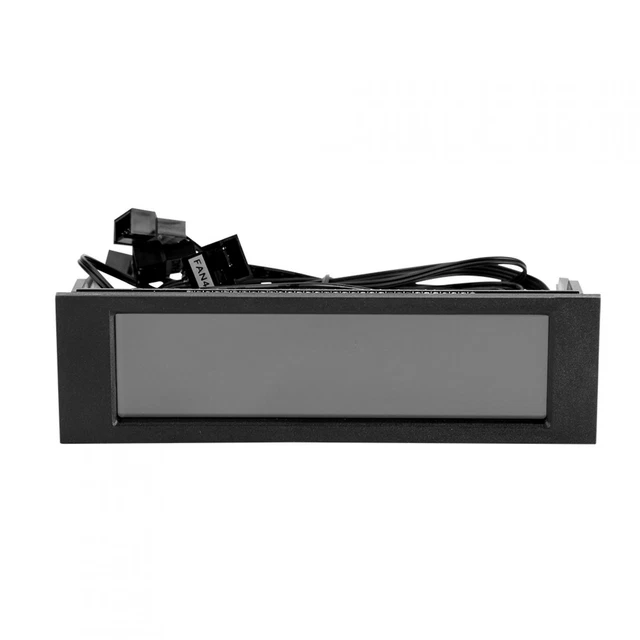 5FANS SPEED COMPUTER Fan Controller CPU Temperature Sensor PC Cooling