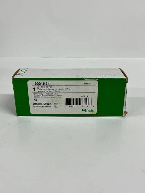 New Square D ​Schneider Electric 9001K34 5-Position Joystick Controller