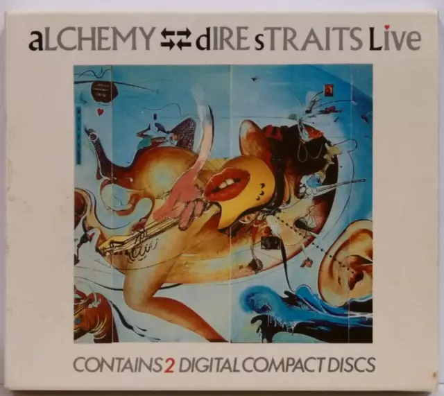 Dire Straits Live Alchemy  LIKE NEW 2CD in Slipcase 1984 Vertigo West Germany