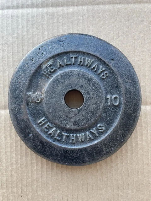 Lot De 4 Poids Vintage Healthways 1.25 Lbs - Fonte - USA - Occasion