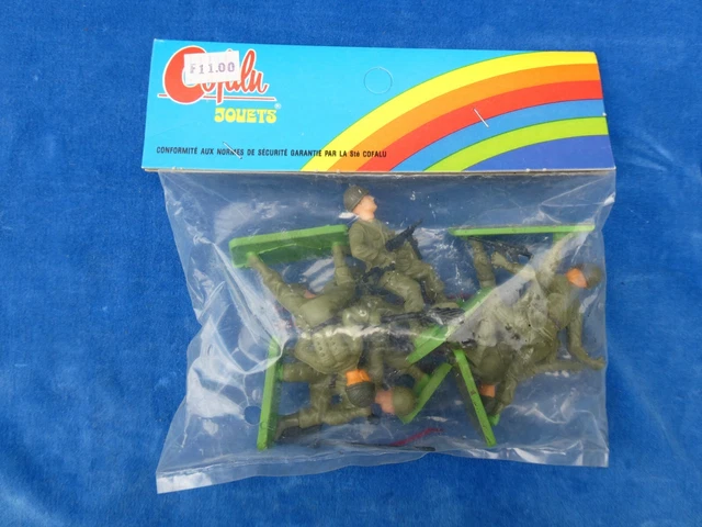 Sachet De Figurines Cofalu - Légionnaire - 50 Mm - Vintage France - Rare