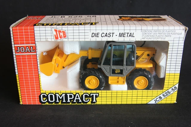 Miniature JOAL JCB 525-58 1/35 – Chargeuse Télescopique, Occasion