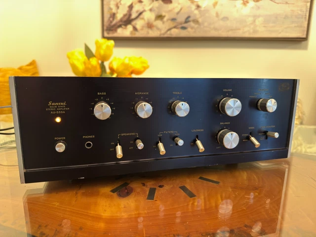 Ampli Vintage Sansui AU-9900 - 2x80W RMS - 1977 - Japon - Très Bon état