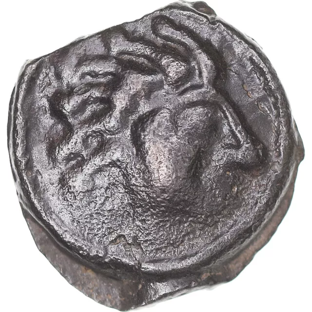 [#1174447] Coin, Senones, potin à la tête d’indien, 1st century BC, AU(50-53), P