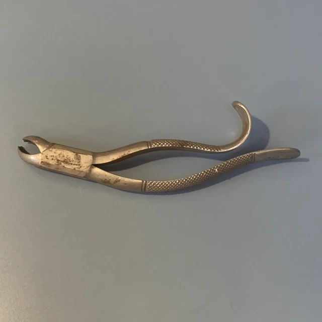 Vintage Dental Instrument Tooth Extraction Pliers