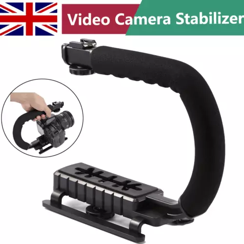 C Shape Bracket Video Handle Handheld Stabilizer Grip Holder for DSLR SLR Camera