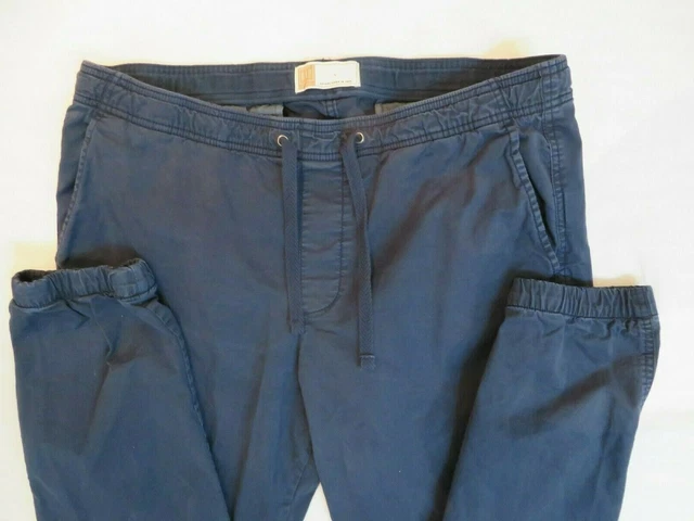 GAP NAVY JOGGER Pants Slim Canvas GapFlex 496157 Current 2020 Mens