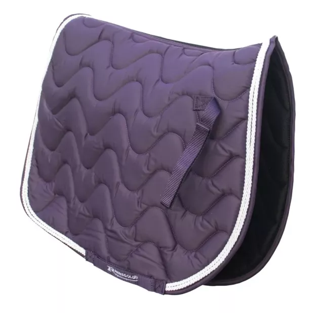 Rhinegold Wave Saddle Pad Plum Full BNWT Breathable