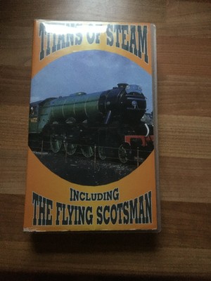 GENUINE TITANS OF Steam VHS Including The Flying Scotsman (VGC) £1.50