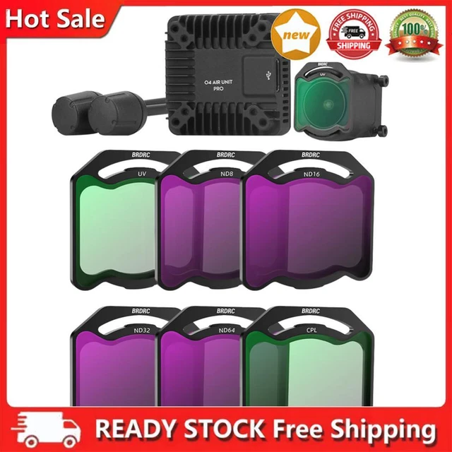 Set Filtri ND Freewell Per DJI O4 Air Unit Pro - ND8/ND16/ND32/ND64, Per Riprese Cinematografiche