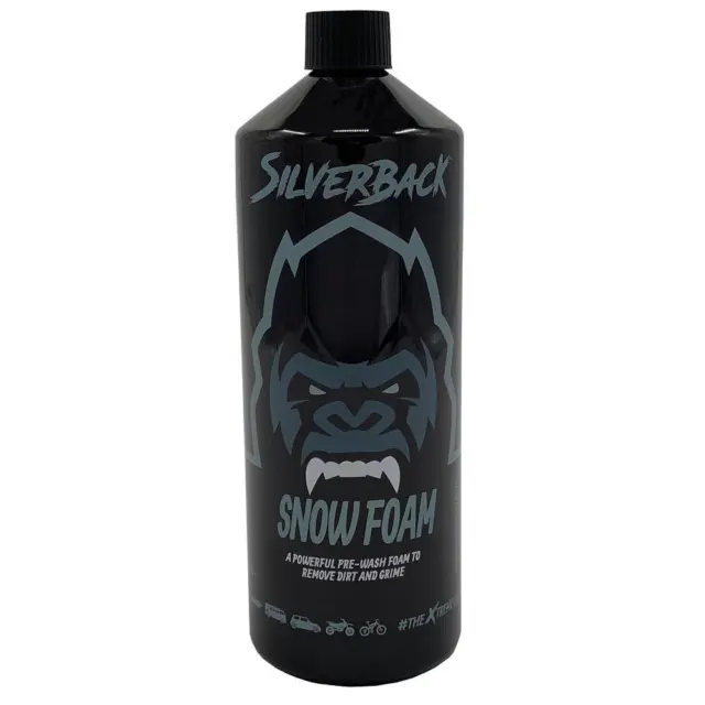 Silverback Snow Foam 1L Motorcycle Motocross MX Car Cleaner Dirt Remover 1 Litre