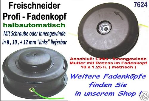 AISEN Mähkopf Fadenkopf Für Homelite Freischneider – Inkl. 3 Muttern