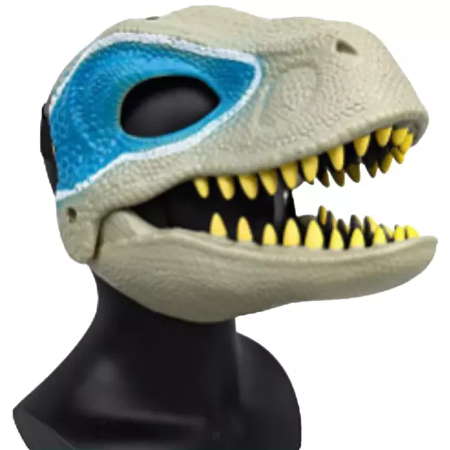 3D Dinosaur Mask with Moving Jaw Headgear for Fancy Dress Party Masquerade